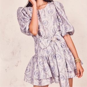 Loveshackfancy Pearla mini dress